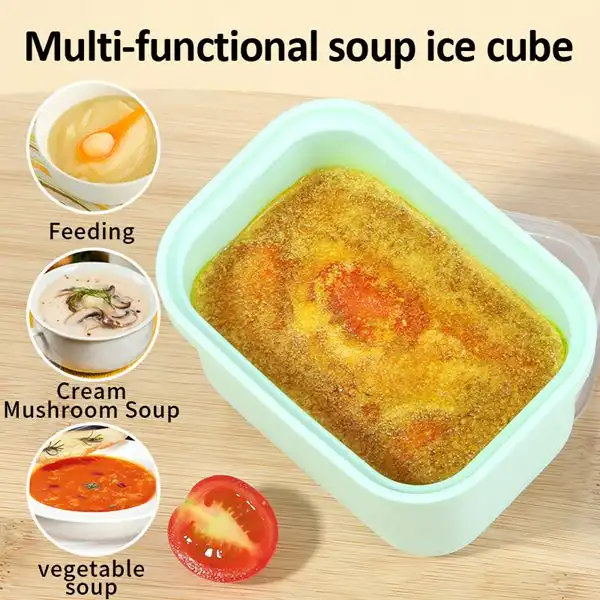 Silicone Freezer Trays for Weekly Meal Prep